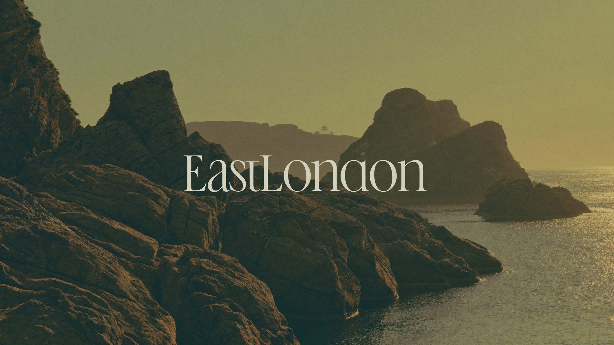 Sunset over the East London coastline, near our offices